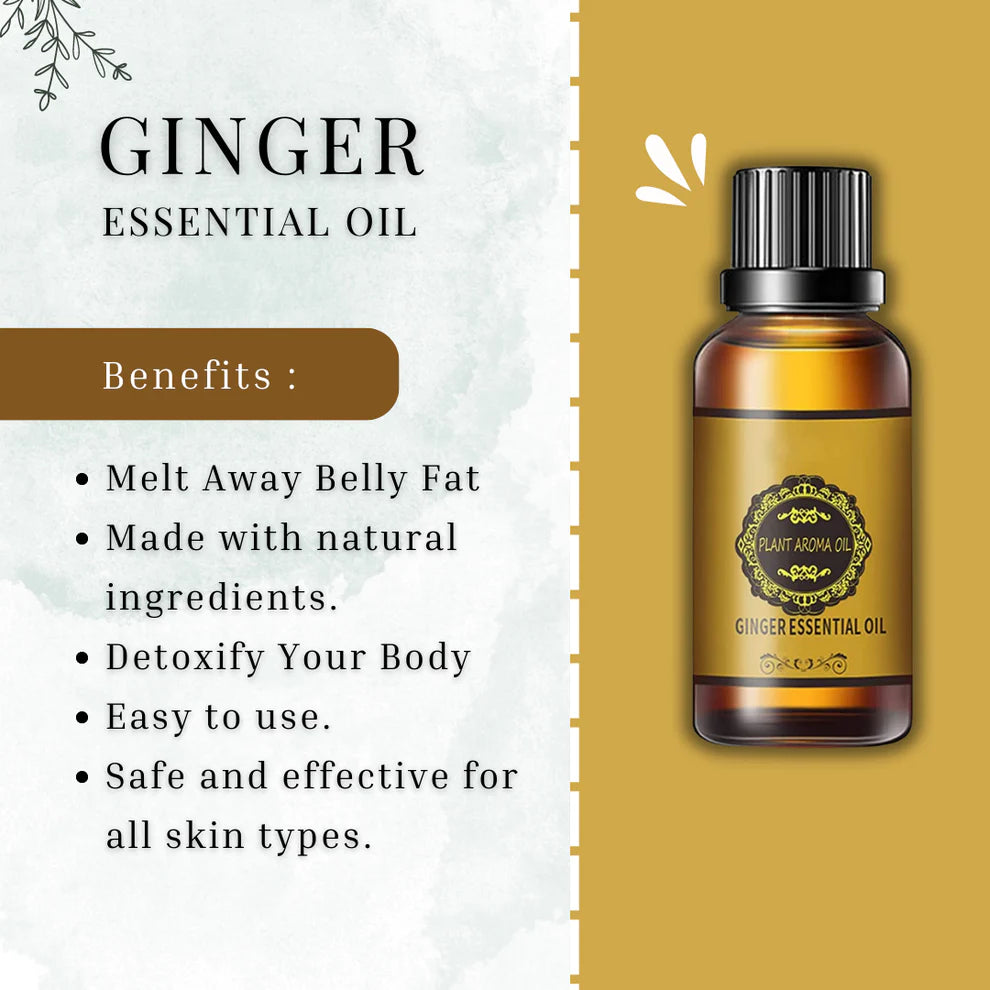 Belly Slimming Ginger Oil (Buy 1 Get 1 Free)