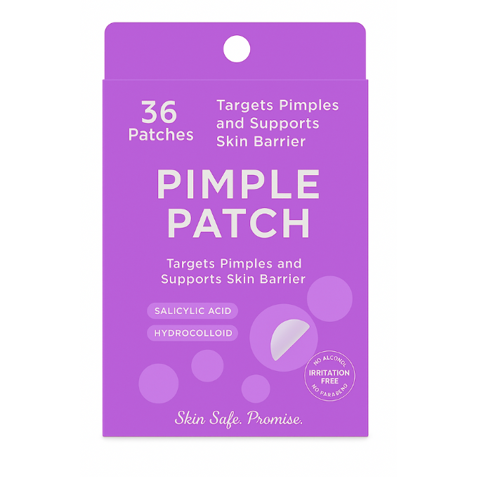 Face Acne Pimple Patch - Pack of 36