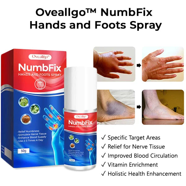 Oveallgo™ NumbFix Hands and Foots Spray (Buy 1 Get 1 Free)