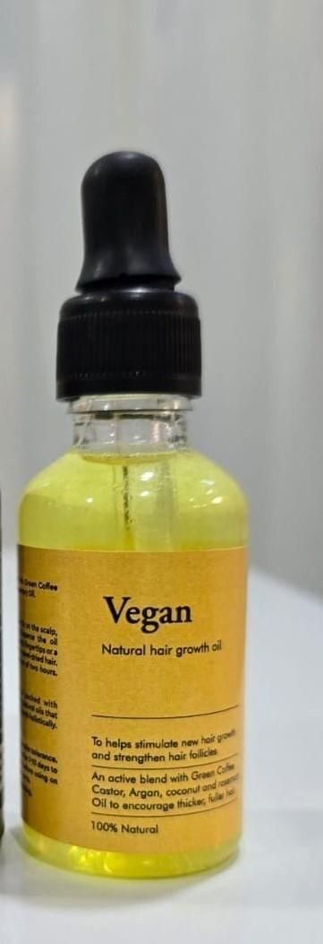 Veganic Natural Unisex Hair Growth Oil (Buy 1 Get 1 Free)