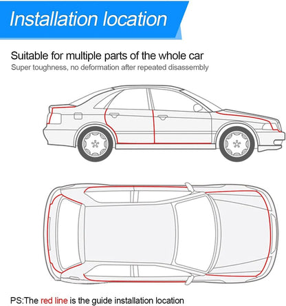 Car Soundproof Weather Stripping