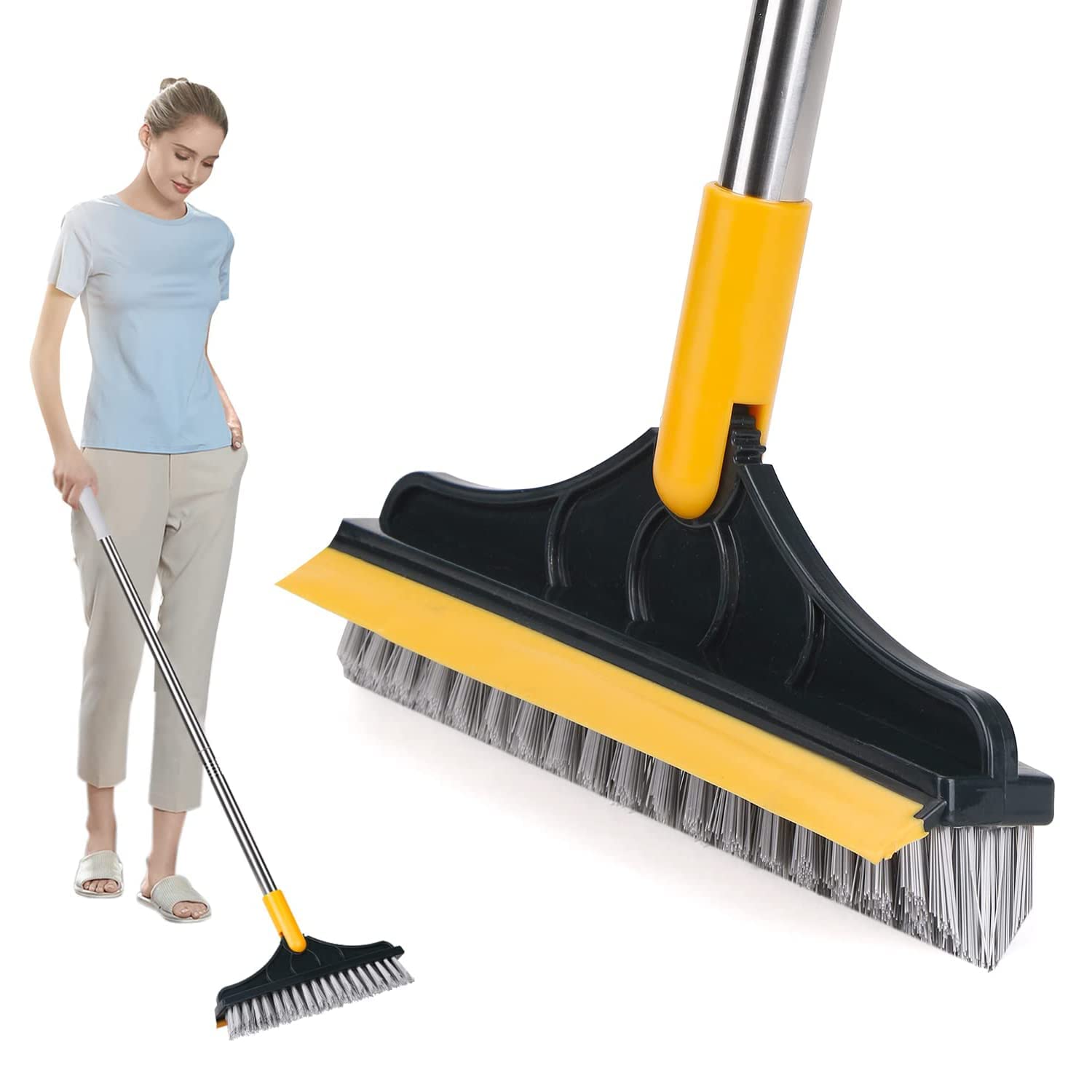 2 in 1 Floor Brush Scrubber
