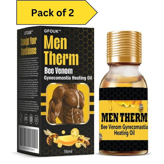 MenTherm Bee Venom Gynecomastia Heating Oil ( Buy 1 Get 1 )