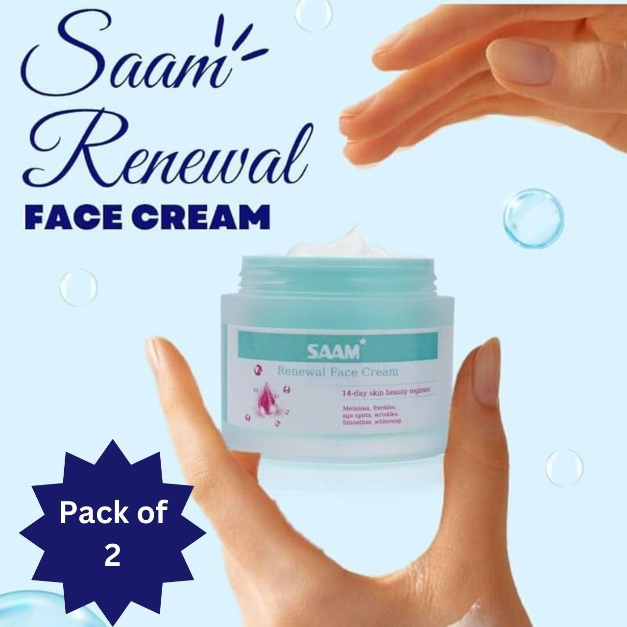 Natural Saam Renewal Face Cream (Buy 1 Get 1 Free)