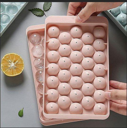 Silicone Ice Ball Maker Tray