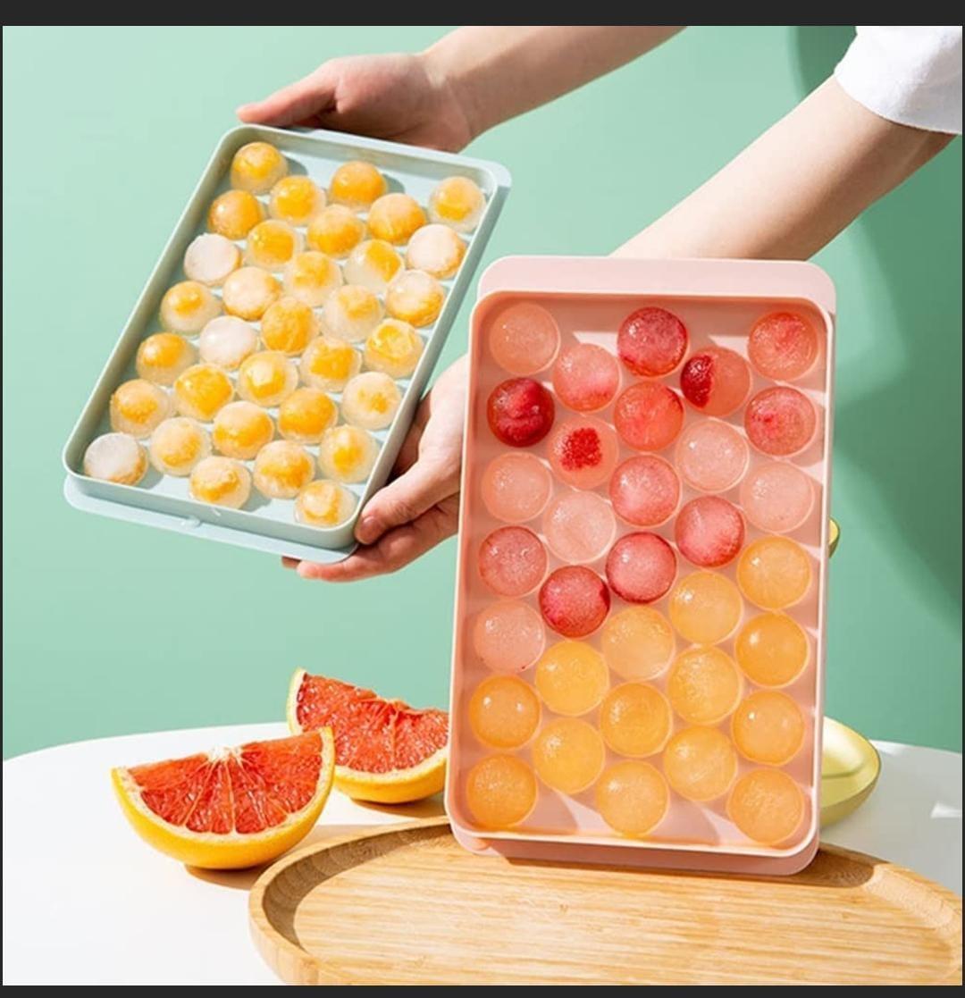 Silicone Ice Ball Maker Tray