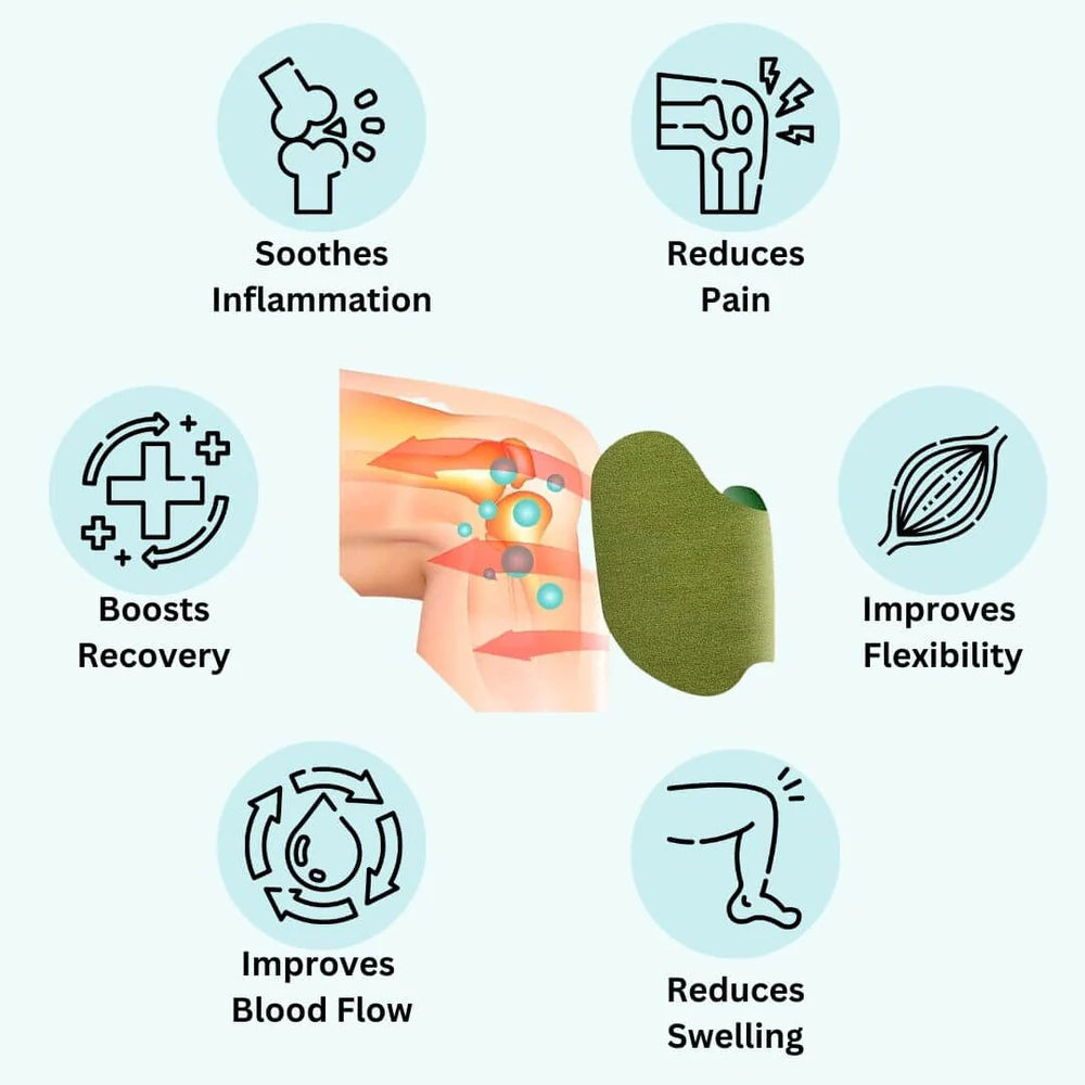 Herbal Knee Patch Extract Joint Ache Pain (12pcs/bag)