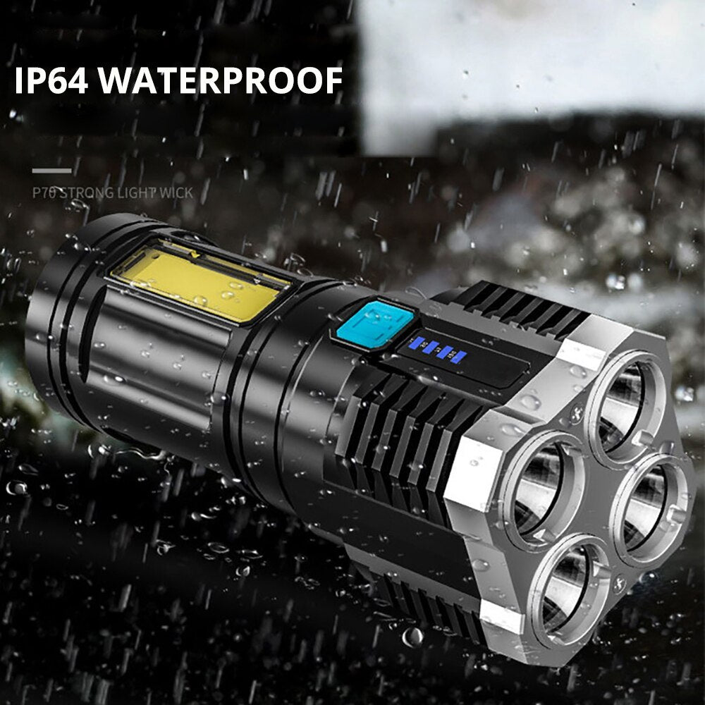 4 LED Super Bright Torch