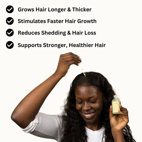 Veganic Natural Unisex Hair Growth Oil (Buy 1 Get 1 Free)