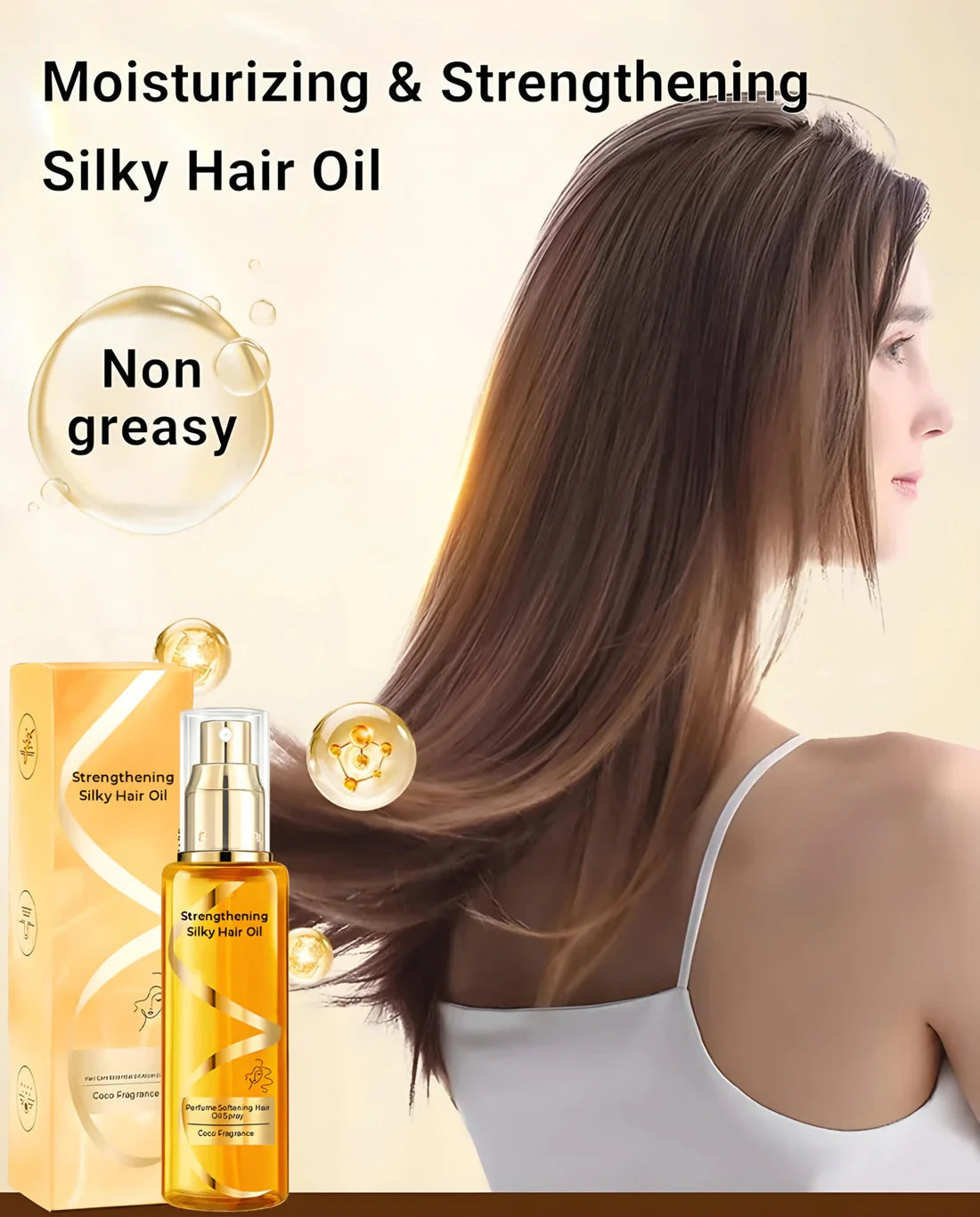 Moisturizing & Strengthening Hair Oil Perfume Spray (Buy 1 Get 1 Free)