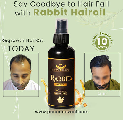 Magic Rabbit Herbal Hair Oil (Buy 1 Get 1 Free)