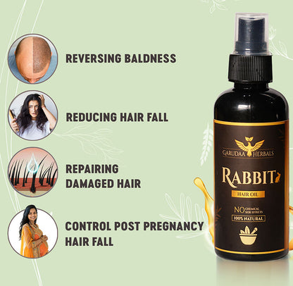 Magic Rabbit Herbal Hair Oil (Buy 1 Get 1 Free)