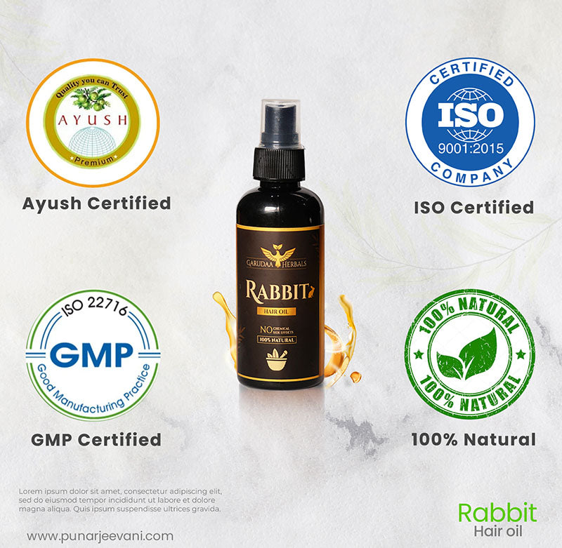 Magic Rabbit Herbal Hair Oil (Buy 1 Get 1 Free)