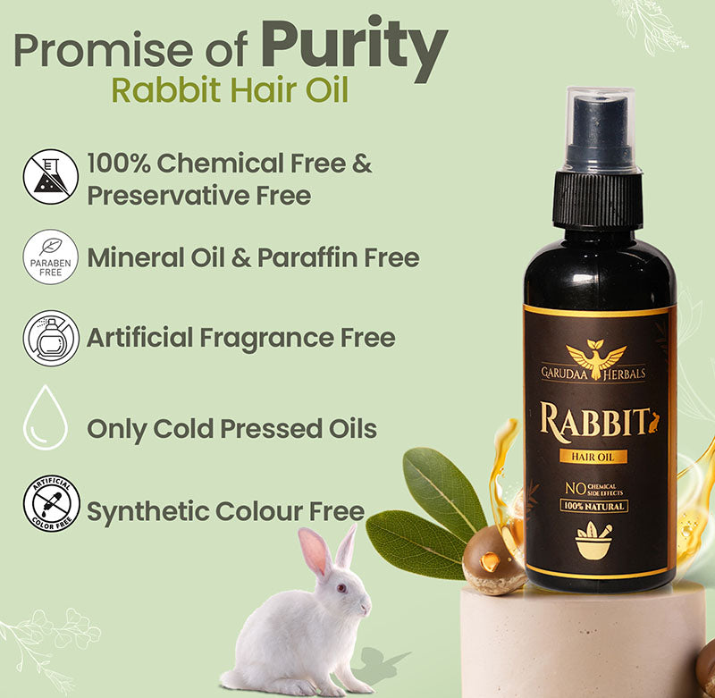 Magic Rabbit Herbal Hair Oil (Buy 1 Get 1 Free)