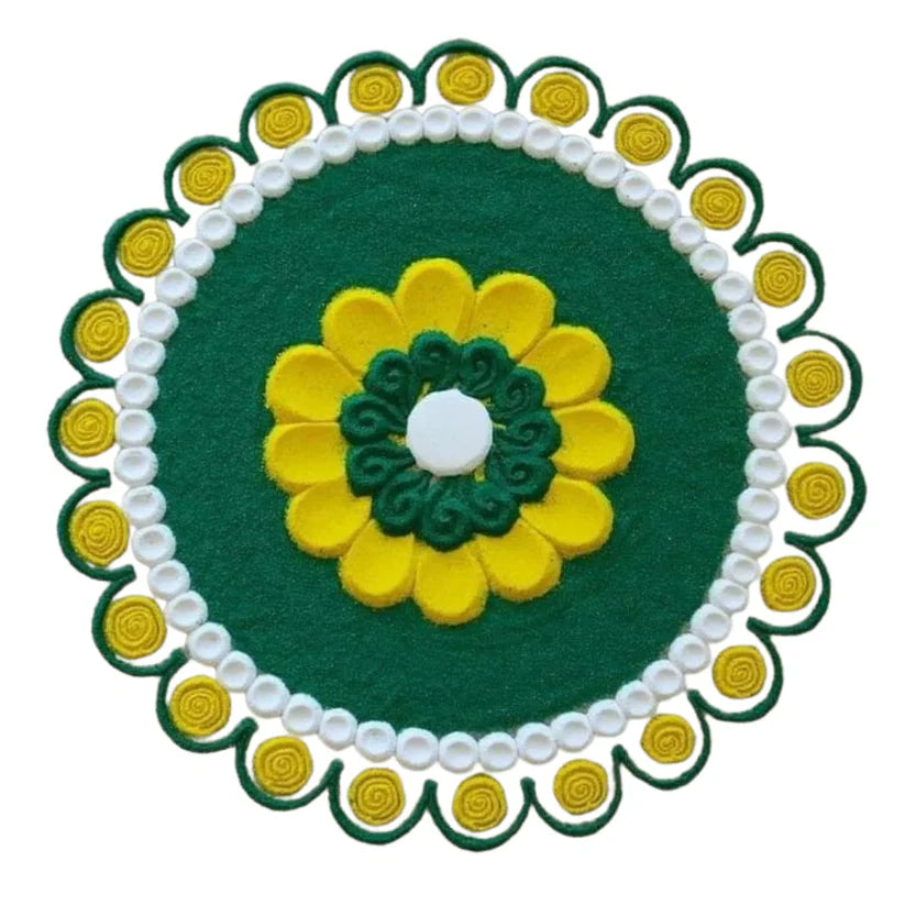 Rangoli Making Kit Includes Magic Tool (4 inch)