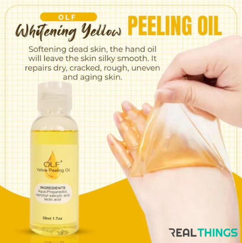 Yellow Peeling Oil for Dark Skin (Buy 1 Get 1 Free)