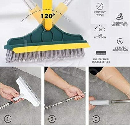 2 in 1 Floor Brush Scrubber