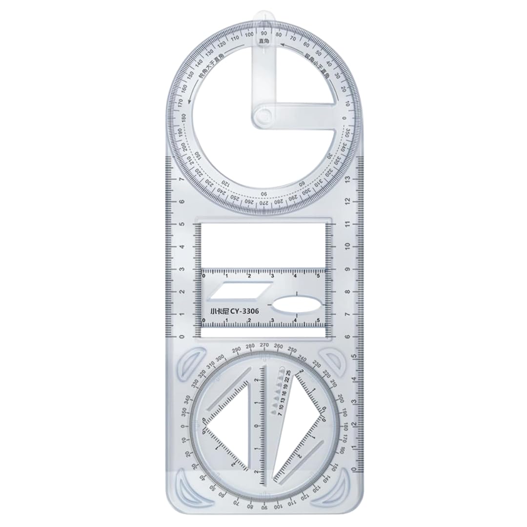 Multifunctional Geometric Ruler Multifunctional Student