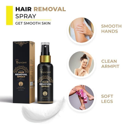 Ayurjeet Herbal Hair Removal Spray (Buy 1 Get 1 Free)