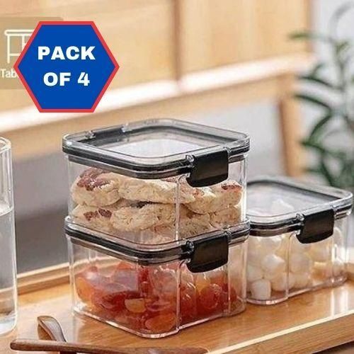 Air Tight For Kitchen Storage Set(Pack of 4)