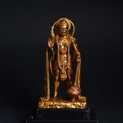 King of Sarangpur Hanuman ji Antique Gold