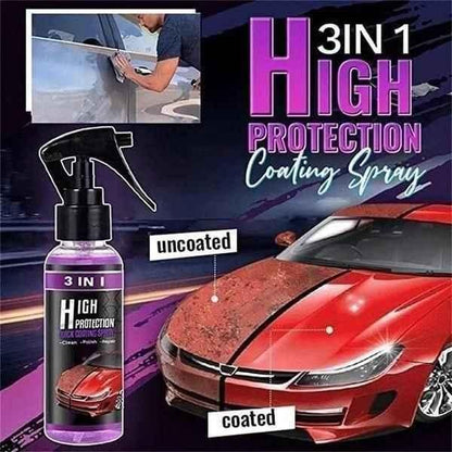 3 in 1 High Protection Quick Car Coating Spray (Buy 1 Get 1 Free)