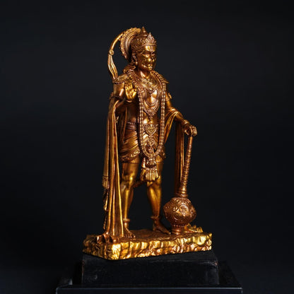 King of Sarangpur Hanuman ji Antique Gold