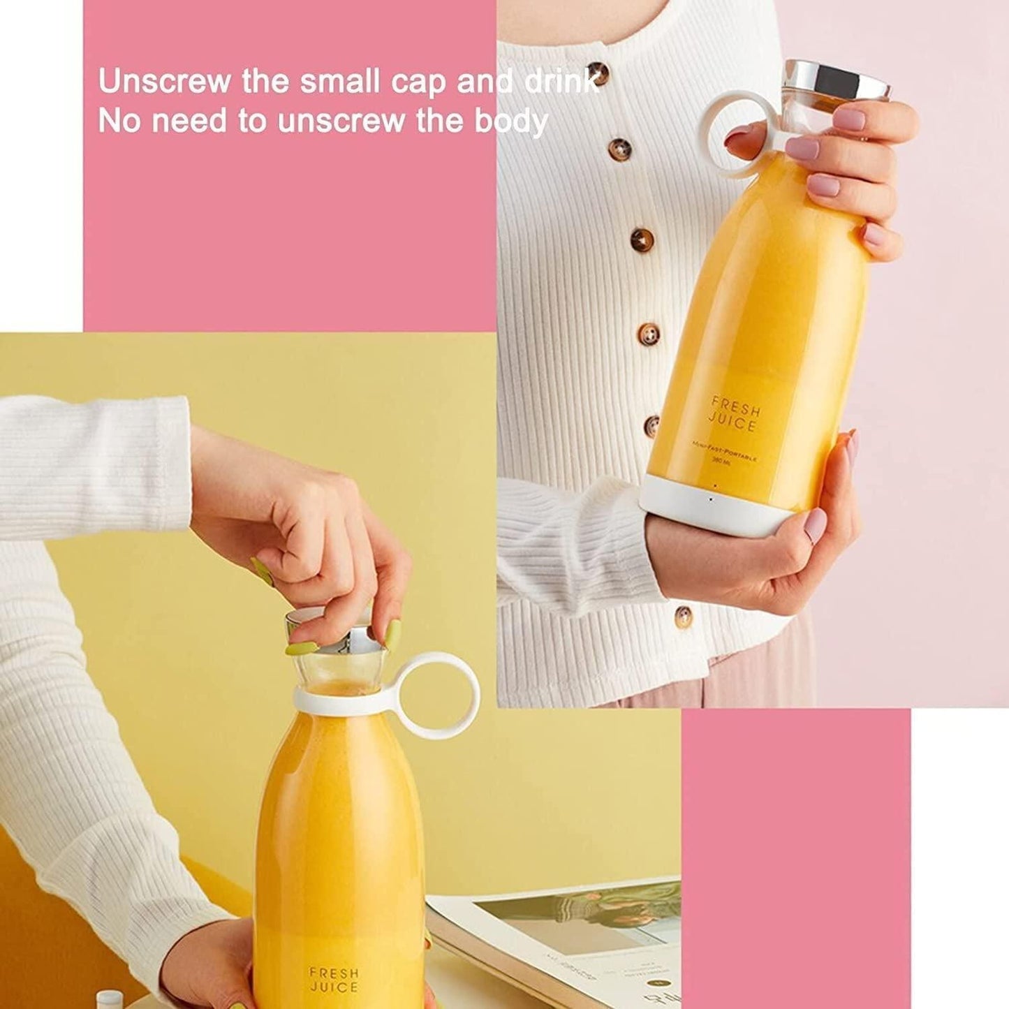 Mini Juicer Bottle